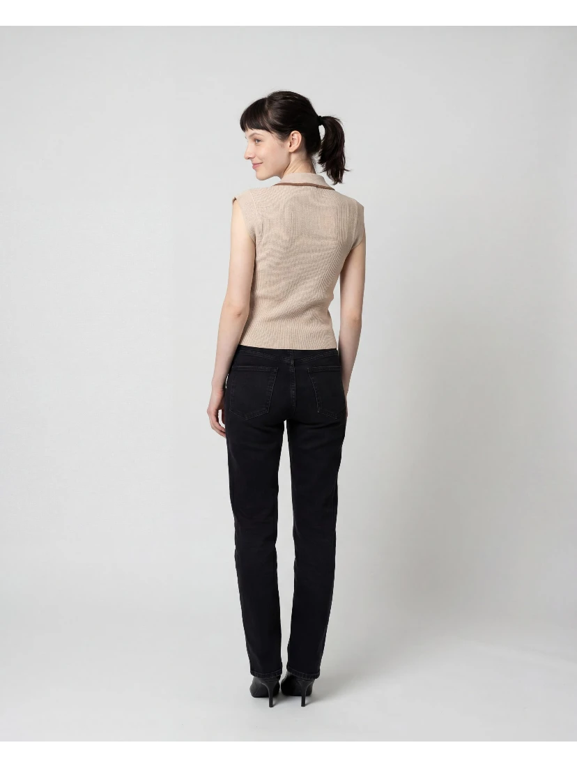 Beige Cashmere Sweater