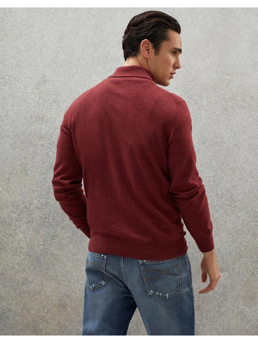 Red Cashmere Sweater
