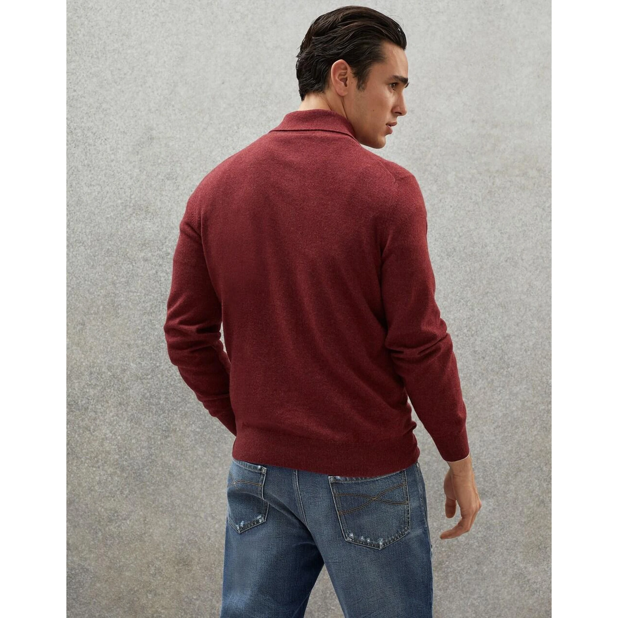 Red Cashmere Sweater