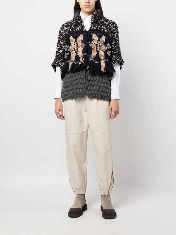 Bicolor Cashmere Cashmere Sweater