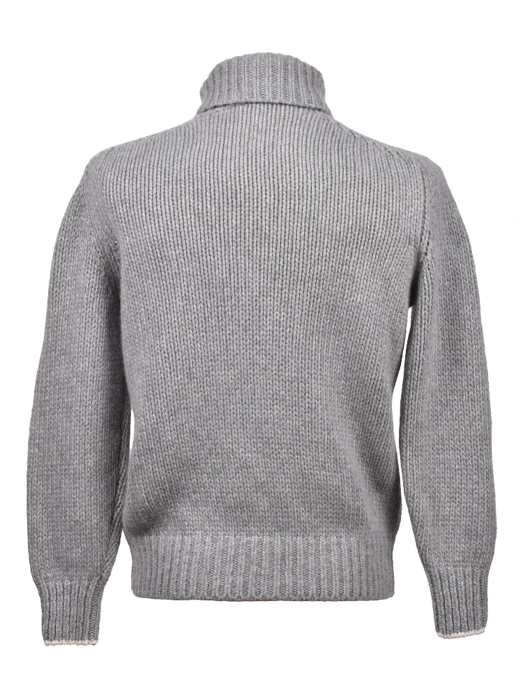 Gray Cashmere Sweater