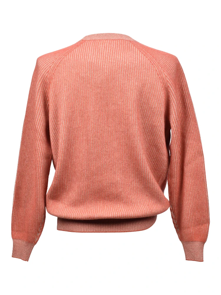 Bicolor Cashmere Sweater