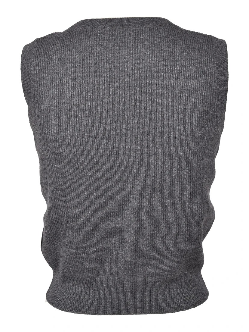 Gray Cashmere Sweater