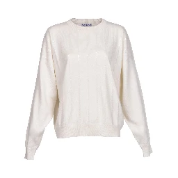 White Cashmere Sweater