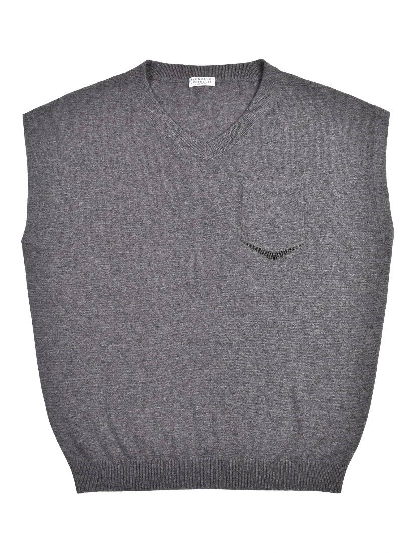 Gray Cashmere Sweater