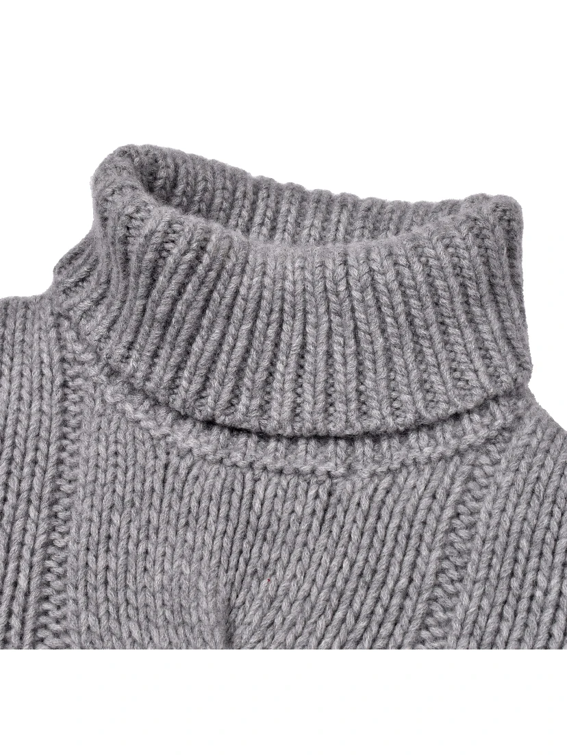 Gray Cashmere Sweater