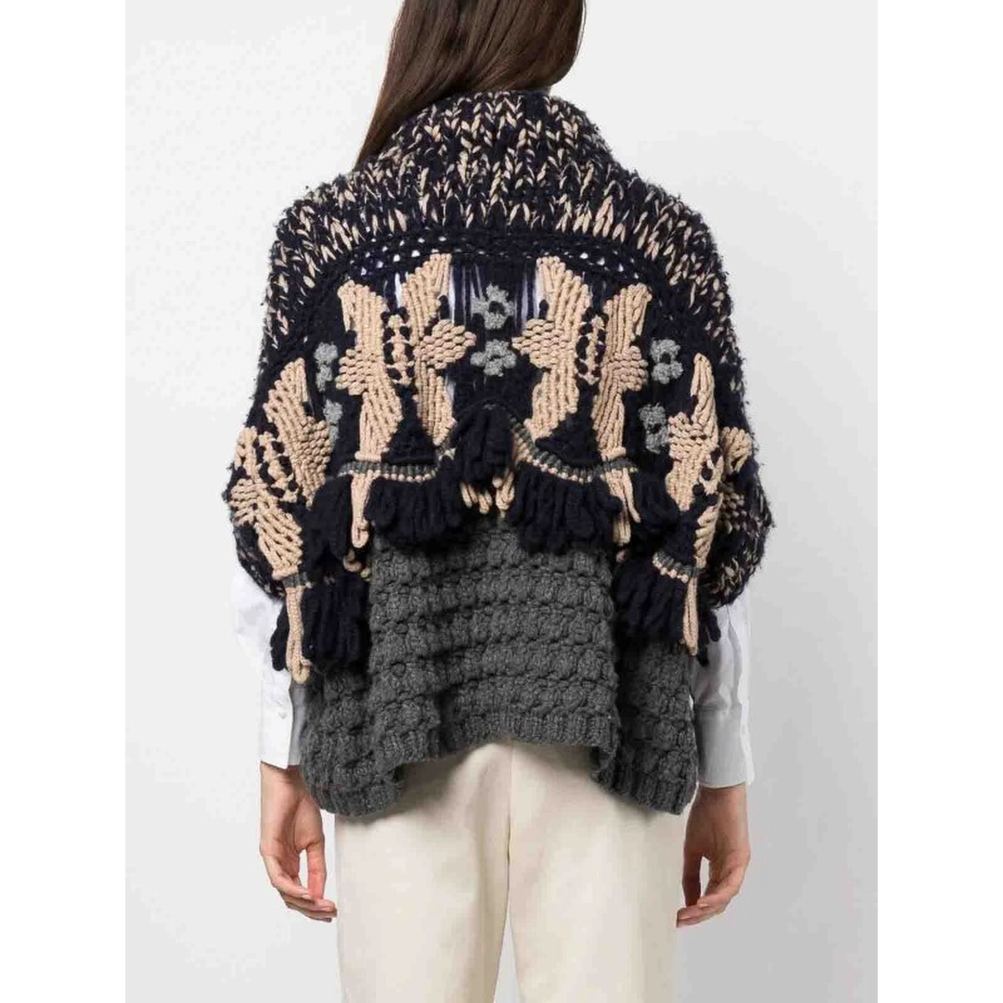 Bicolor Cashmere Cashmere Sweater