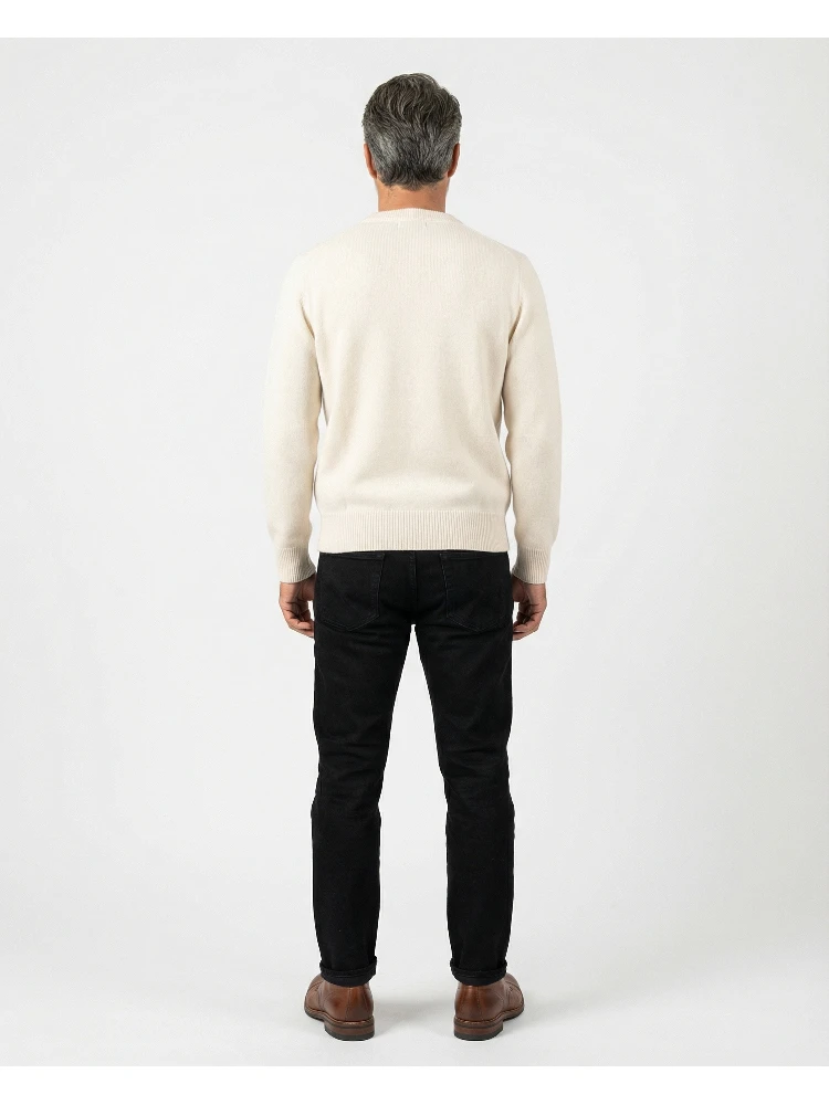 Beige Cashmere Sweatshirt