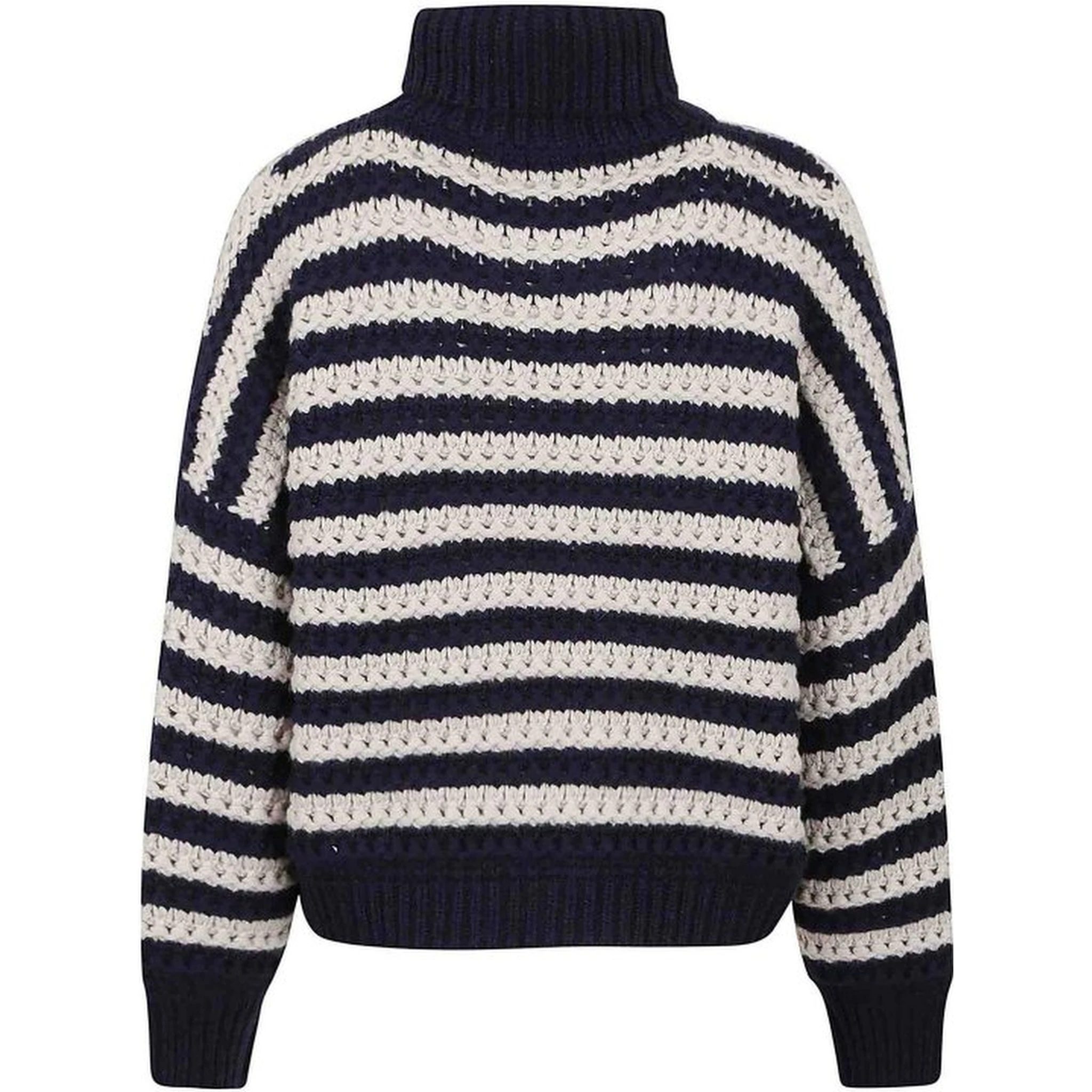 Blue Wool Sweatshirt