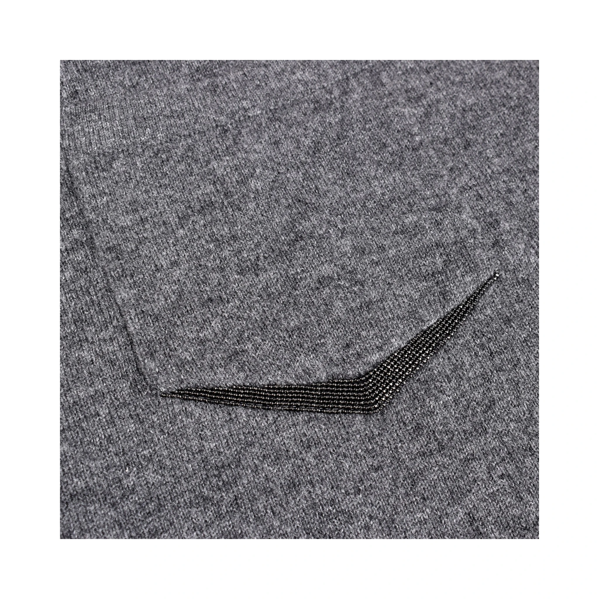 Gray Cashmere Sweater