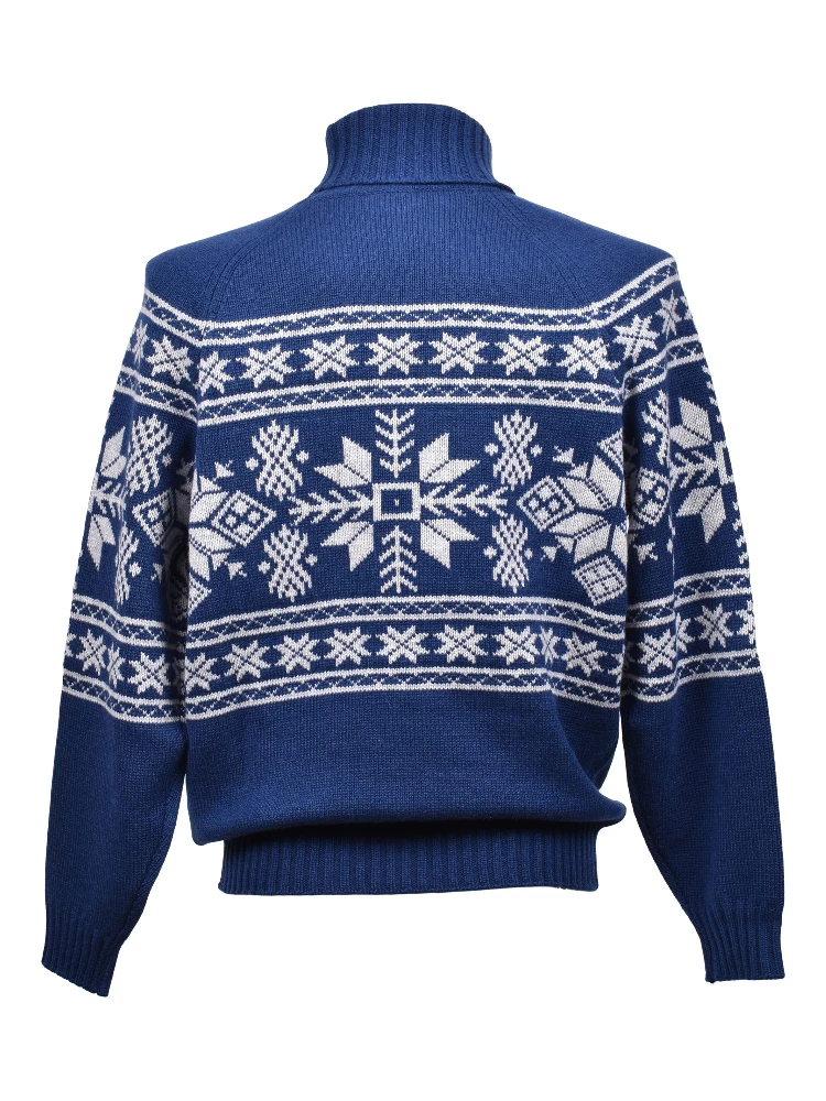 Bicolor Cashmere Sweater