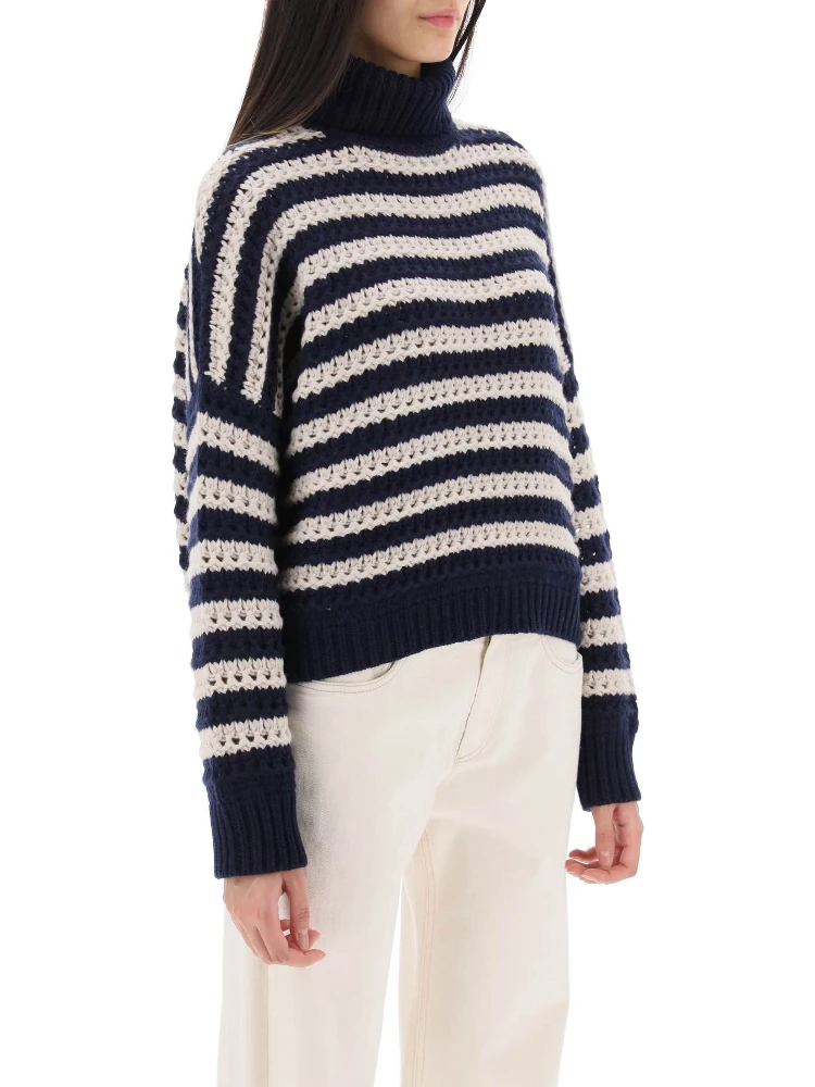 Blue Wool Sweatshirt