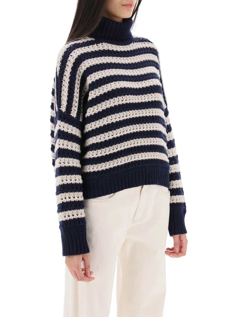 Blue Wool Sweatshirt