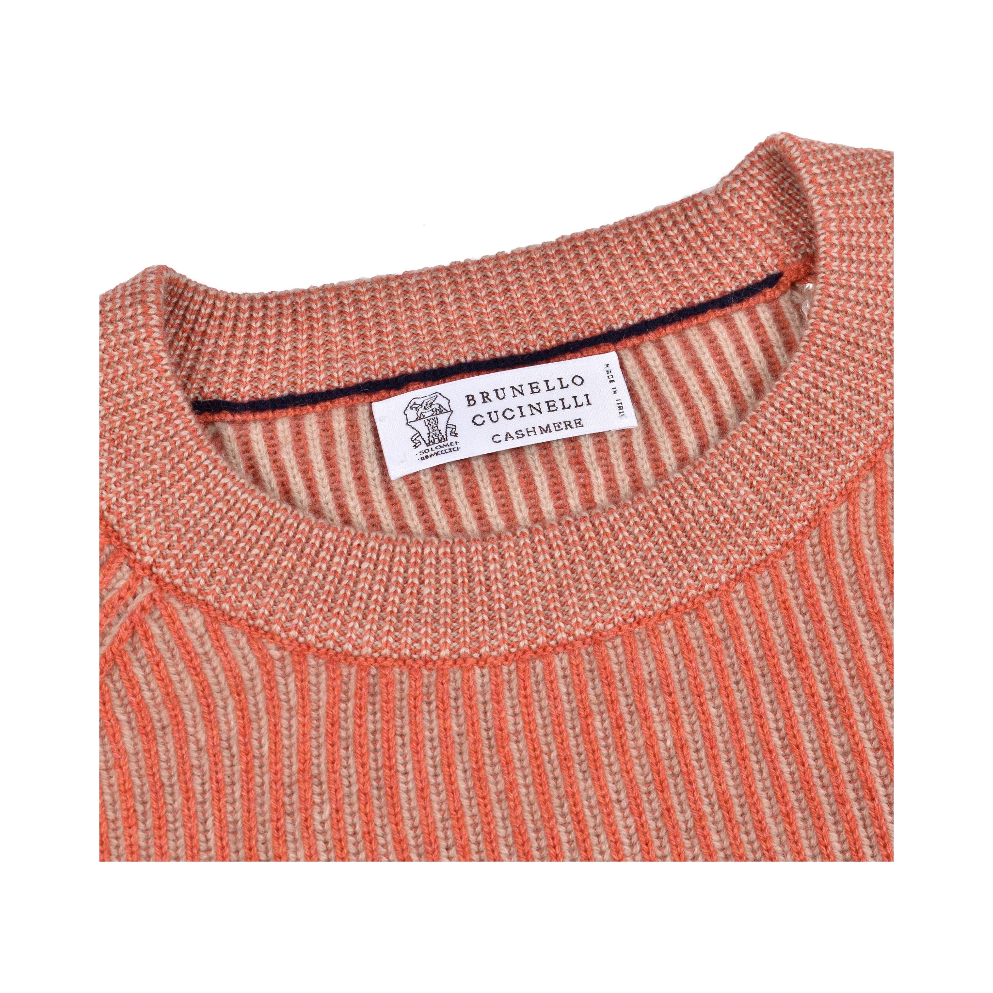 Bicolor Cashmere Sweater