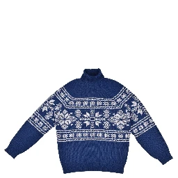 Bicolor Cashmere Sweater