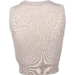 Beige Cashmere Sweater