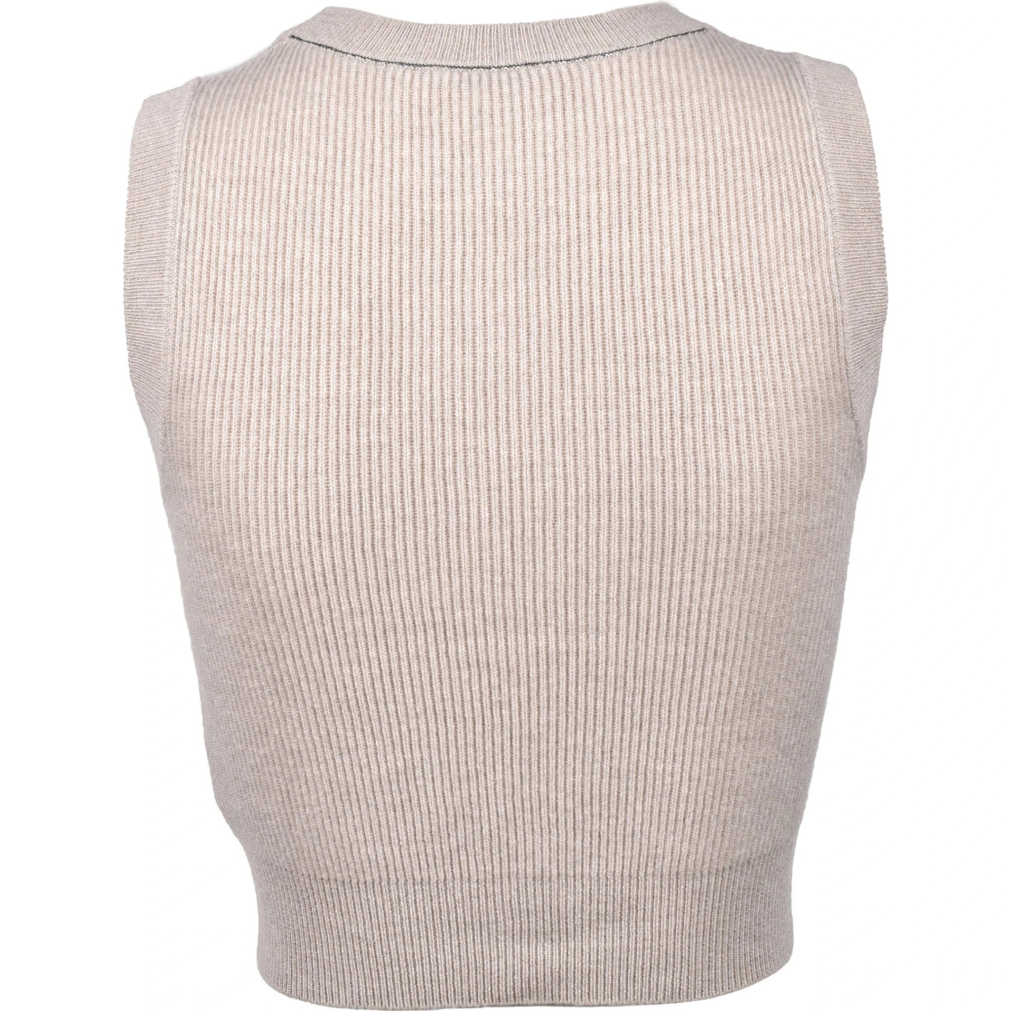 Beige Cashmere Sweater