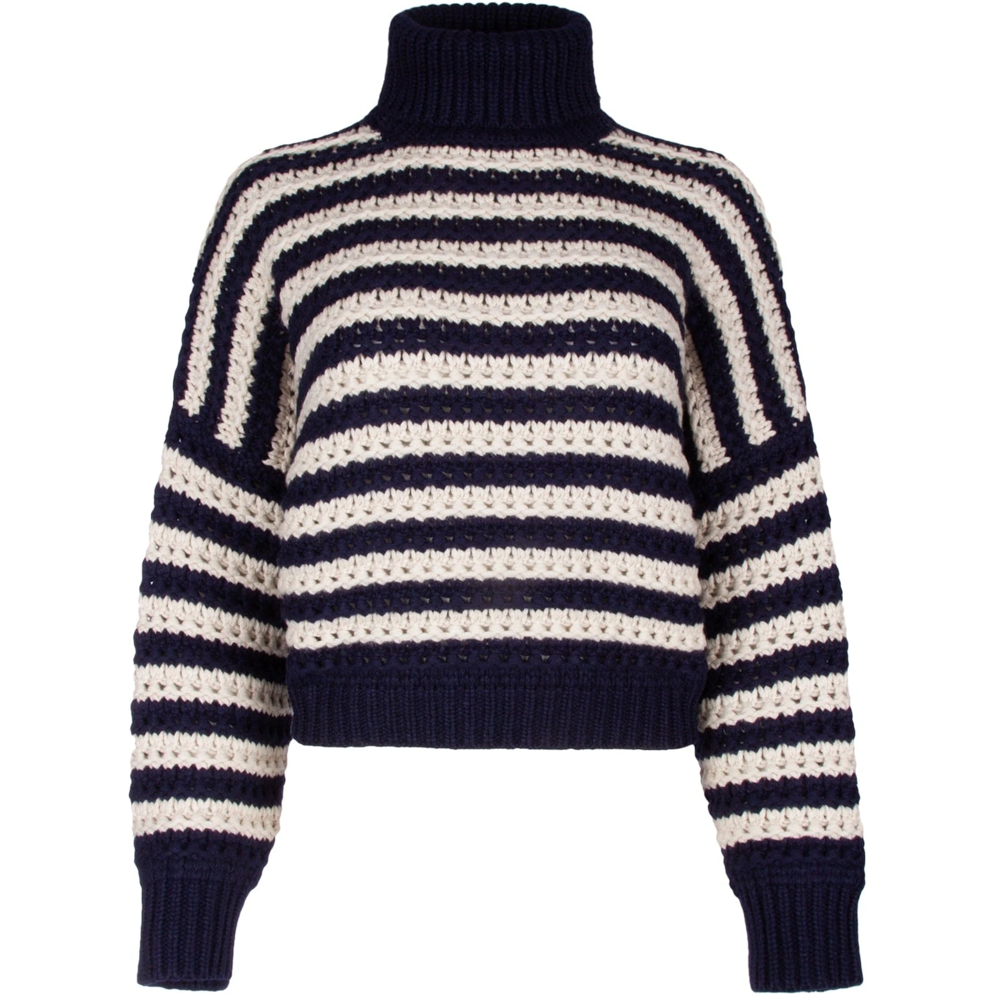 Blue Wool Sweatshirt