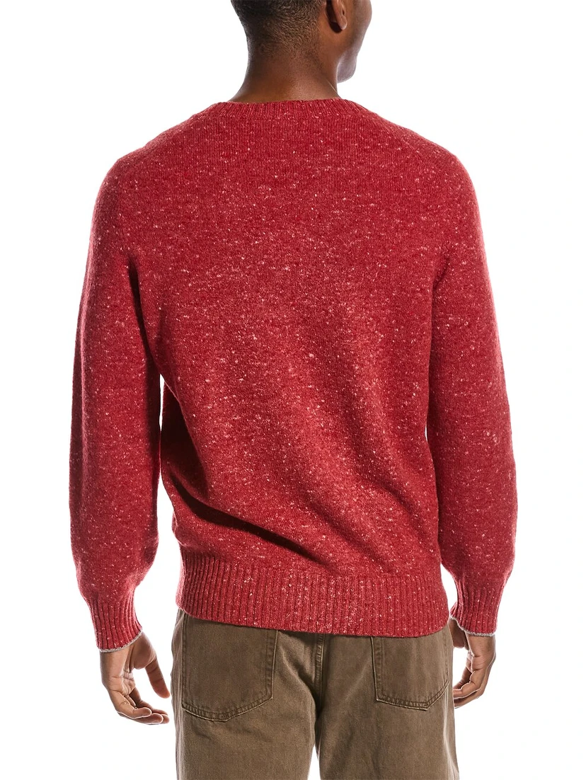 Red Wool Sweatshirt