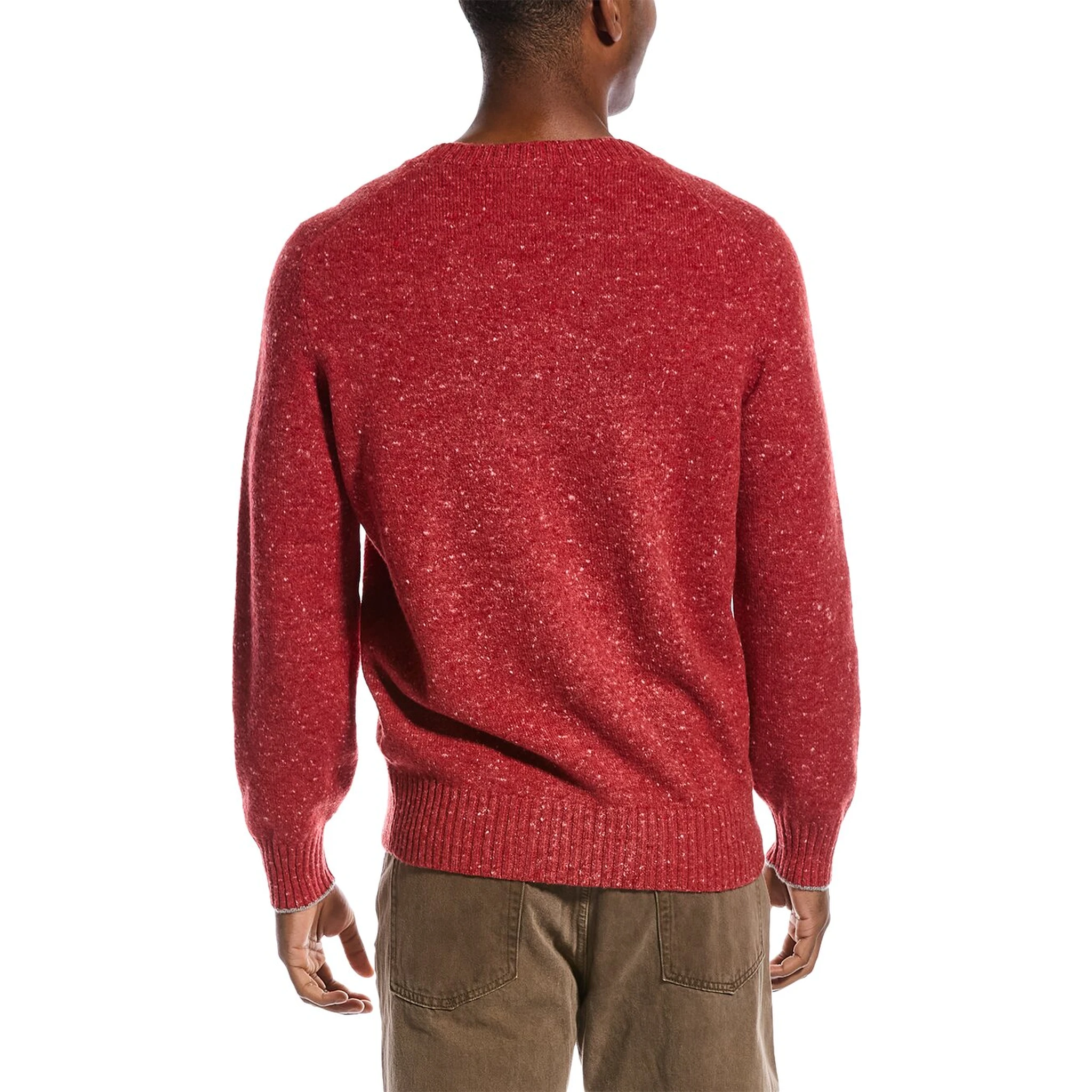 Red Wool Sweatshirt