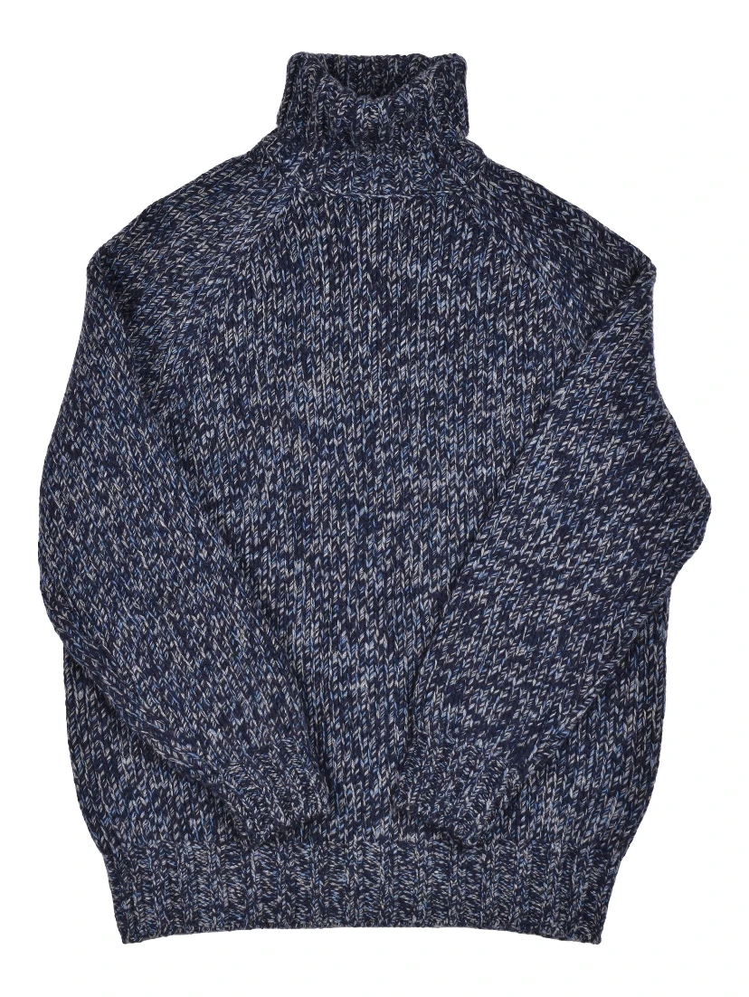 Blue Wool Sweatshirt