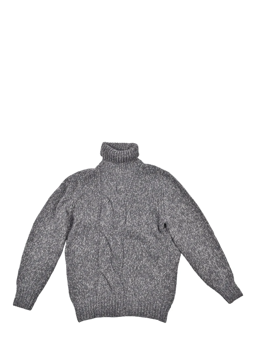 Gray Cashmere Sweatshirt