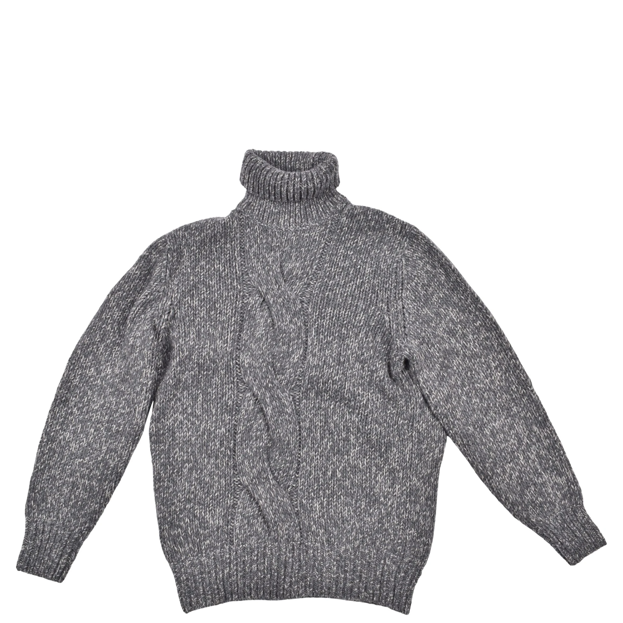 Gray Cashmere Sweatshirt