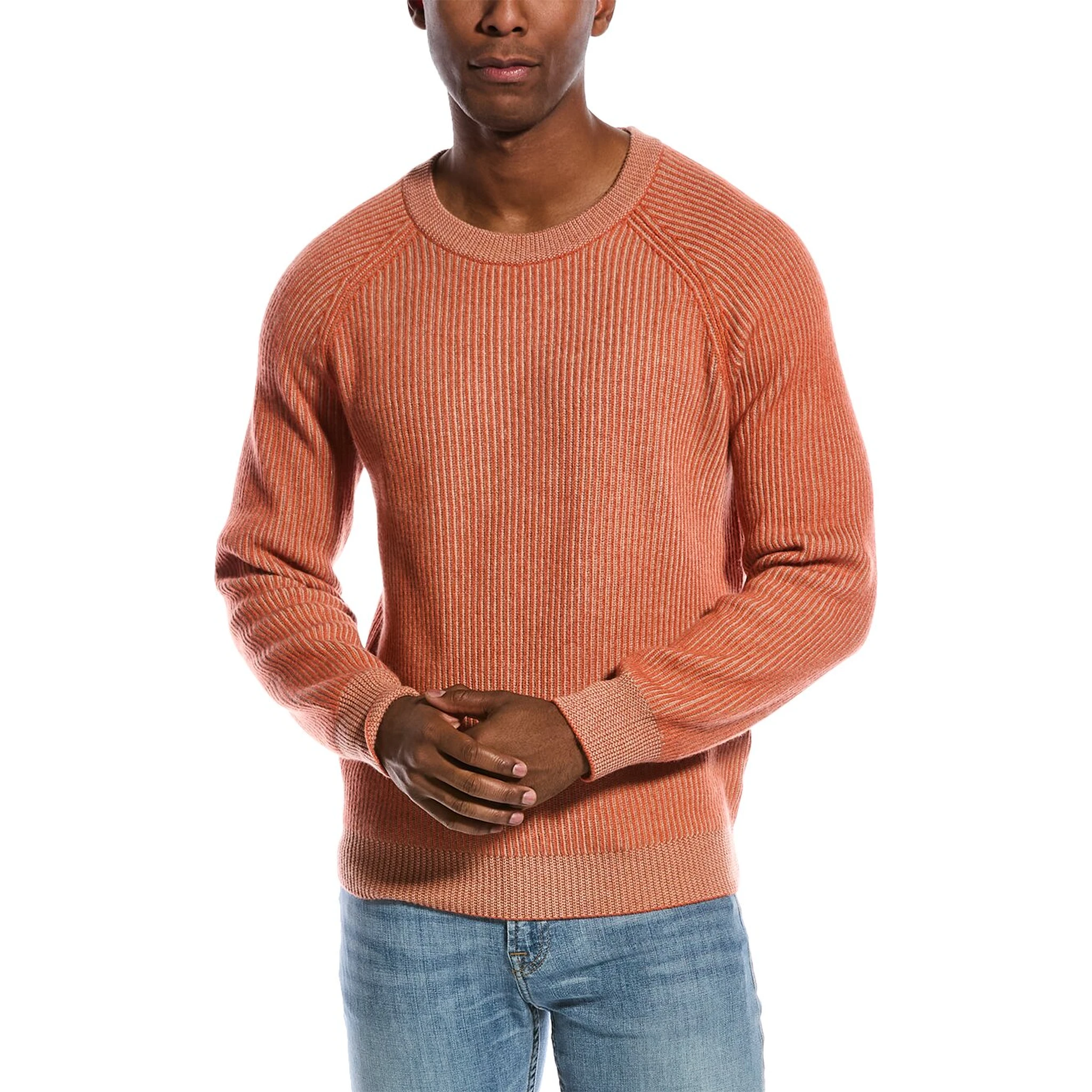 Bicolor Cashmere Sweater
