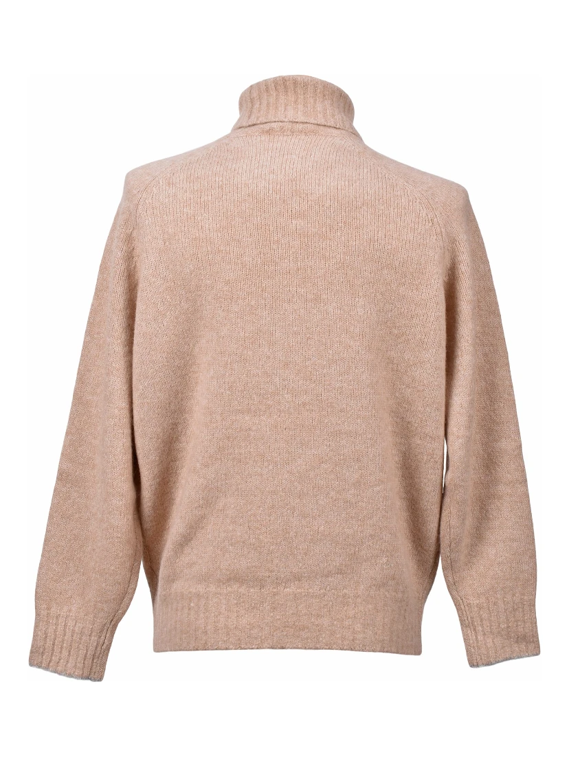 Bicolor Polyamide Turtleneck