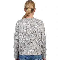 Gray Fabric Sweatshirt