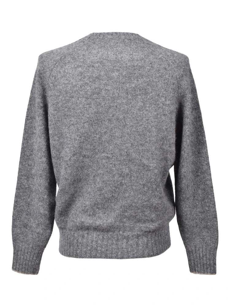 Bicolor Polyamide Sweatshirt