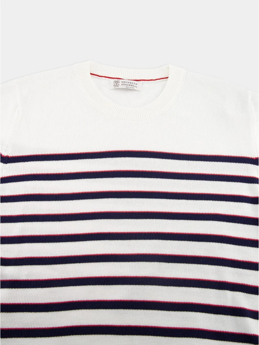 Beige Cotton Sweatshirt