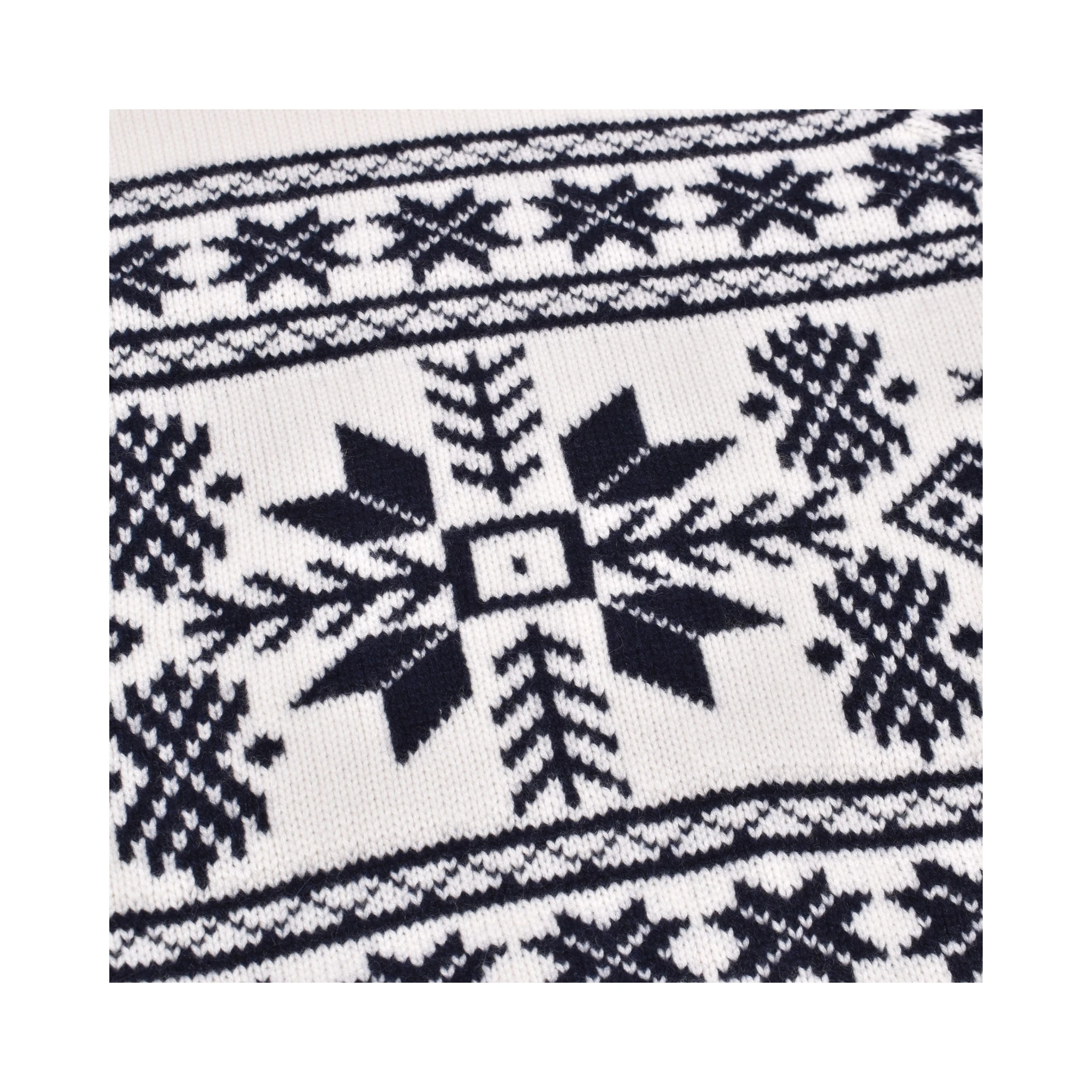 Bicolor Cashmere Sweater