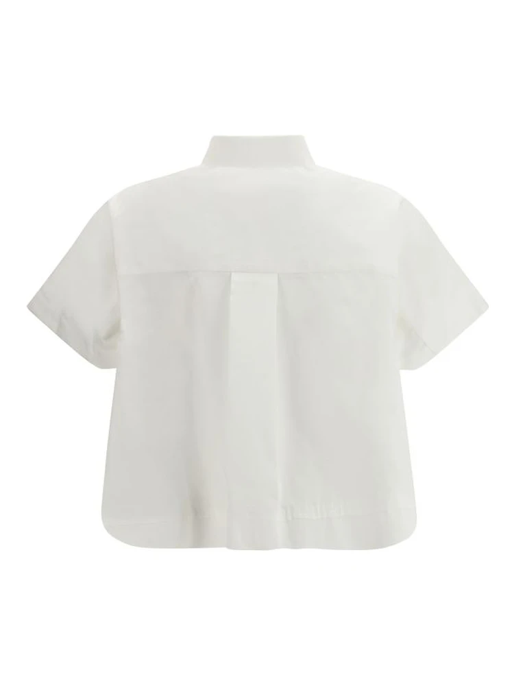 White Cotton Shortsleeve Shirt alternative
