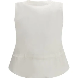 White Cotton Waistcoat