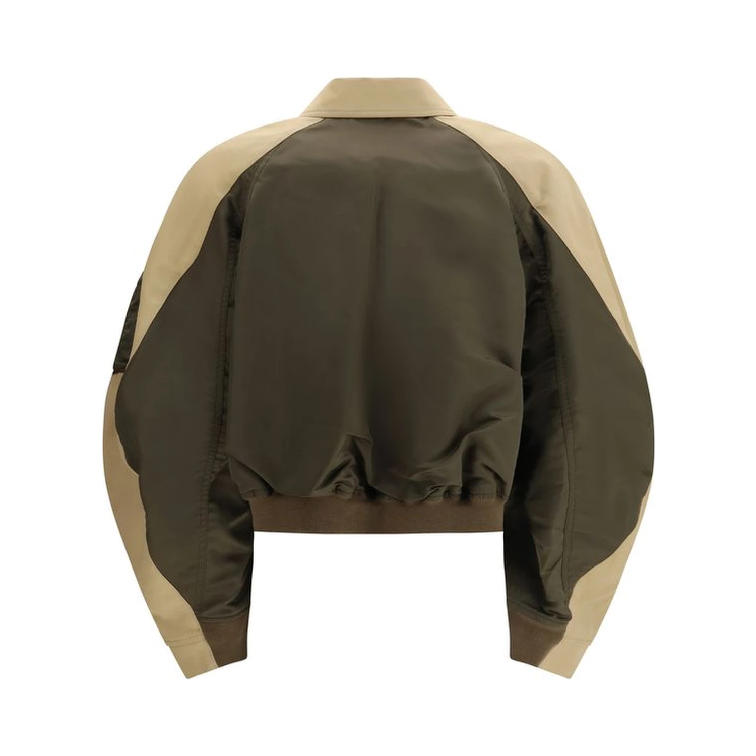Bicolor Cotton Bomber