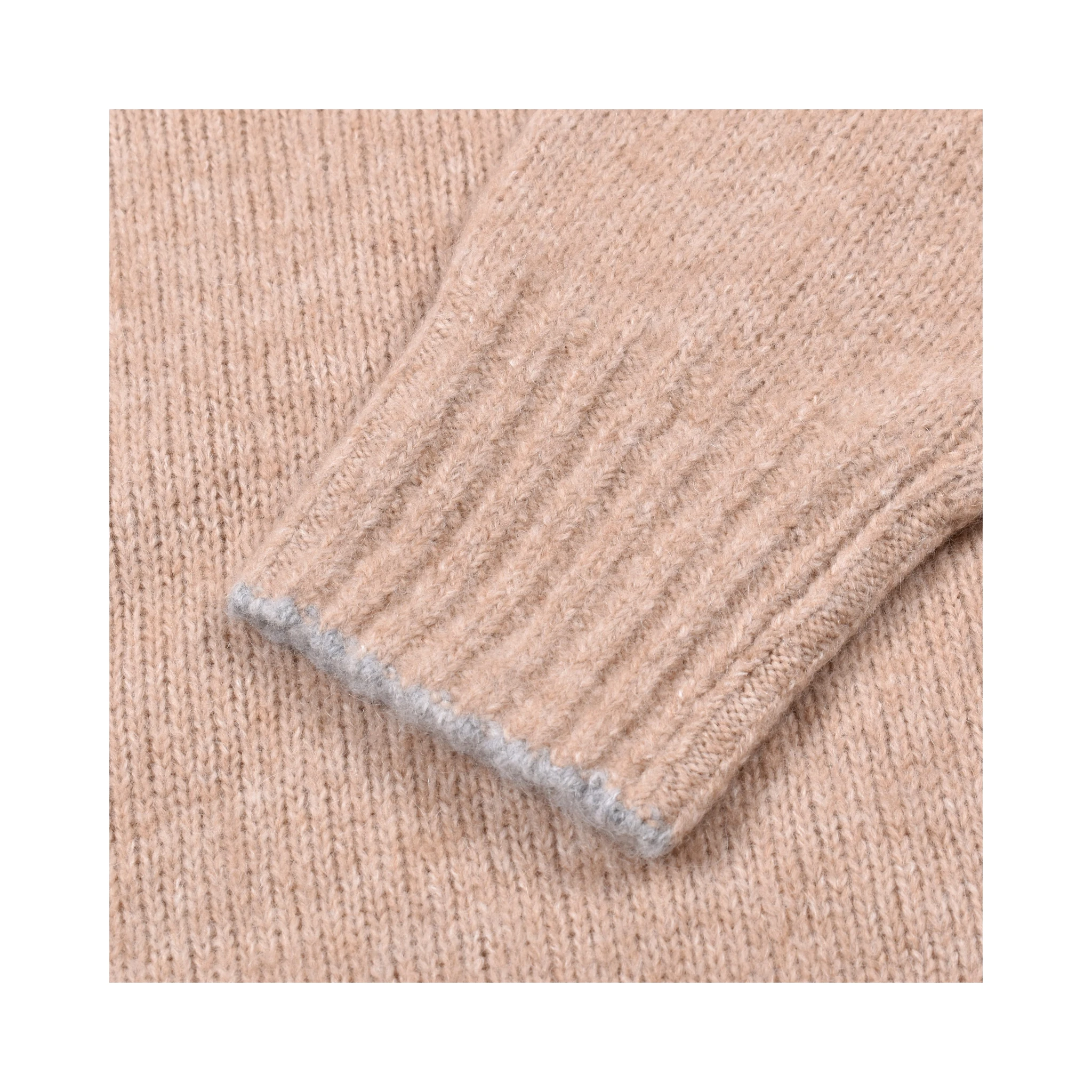 Bicolor Polyamide Turtleneck