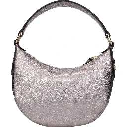 حقيبة يد جلدية وردية