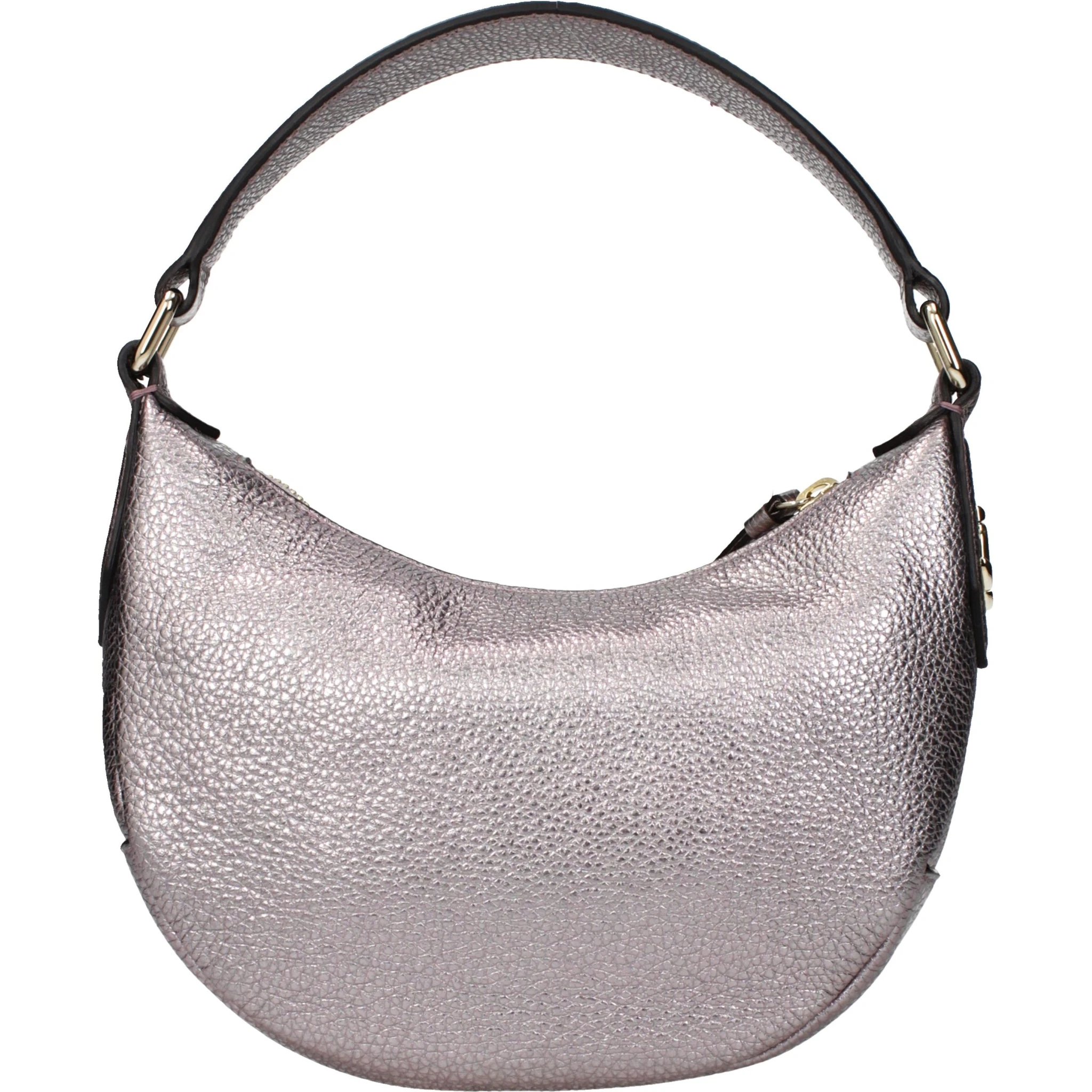 حقيبة يد جلدية وردية