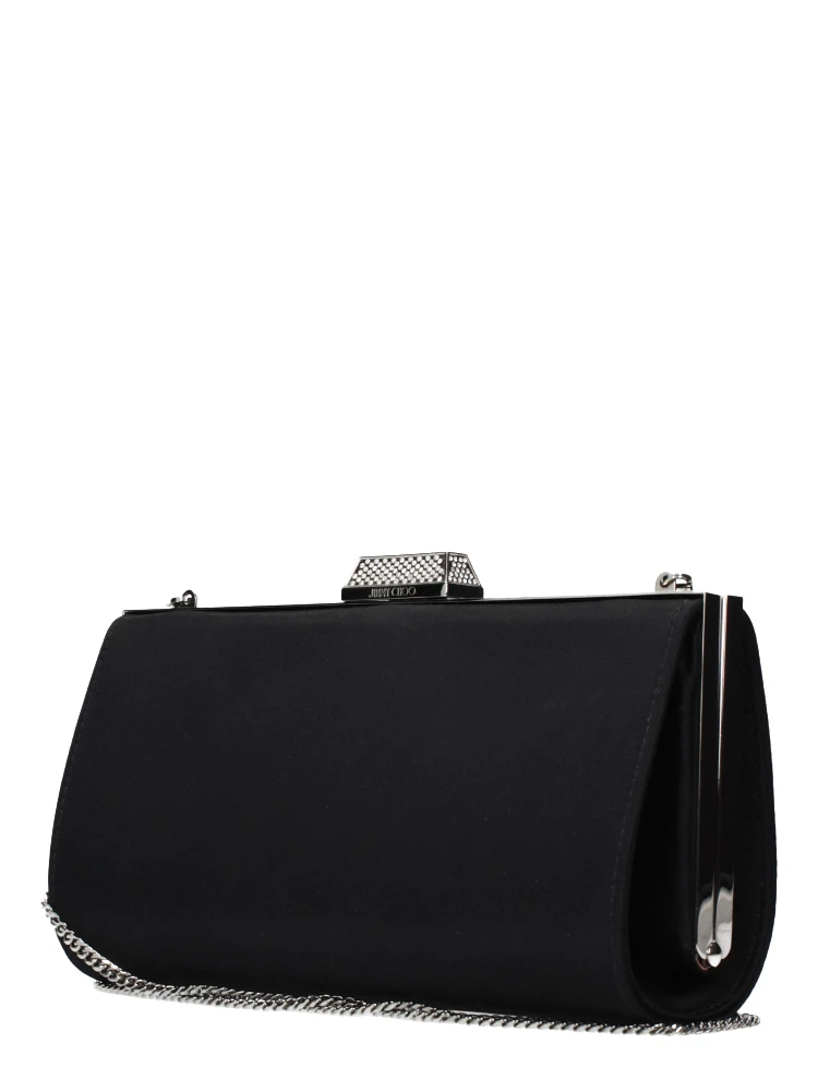 حقيبة يد سوداء من الساتان alternative