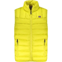 Giallo Poliammide Men Vest