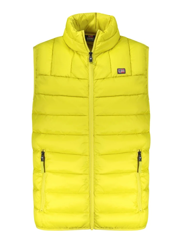 Giallo Poliammide Men Vest