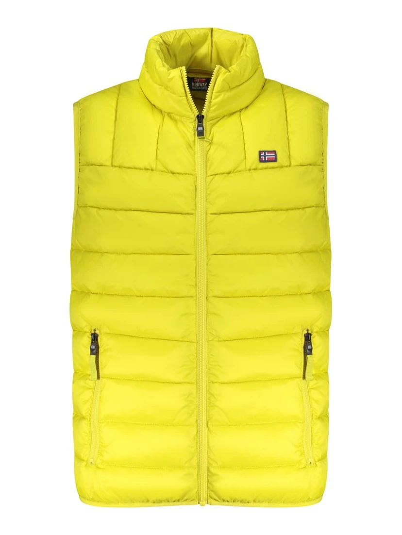 Giallo Poliammide Men Vest