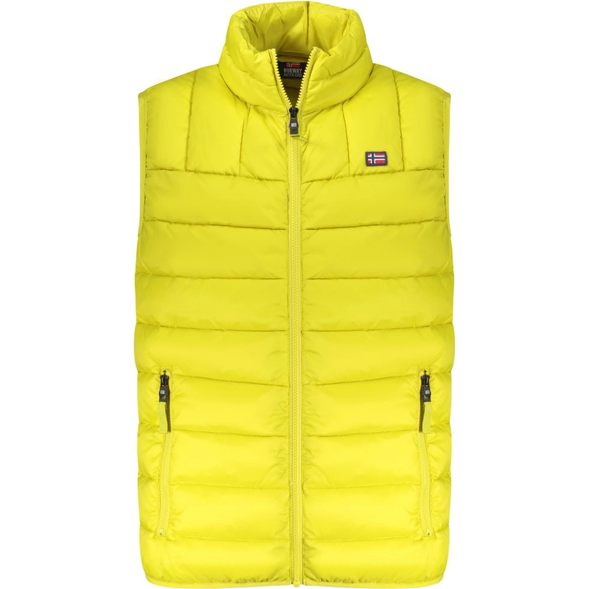 Giallo Poliammide Men Vest