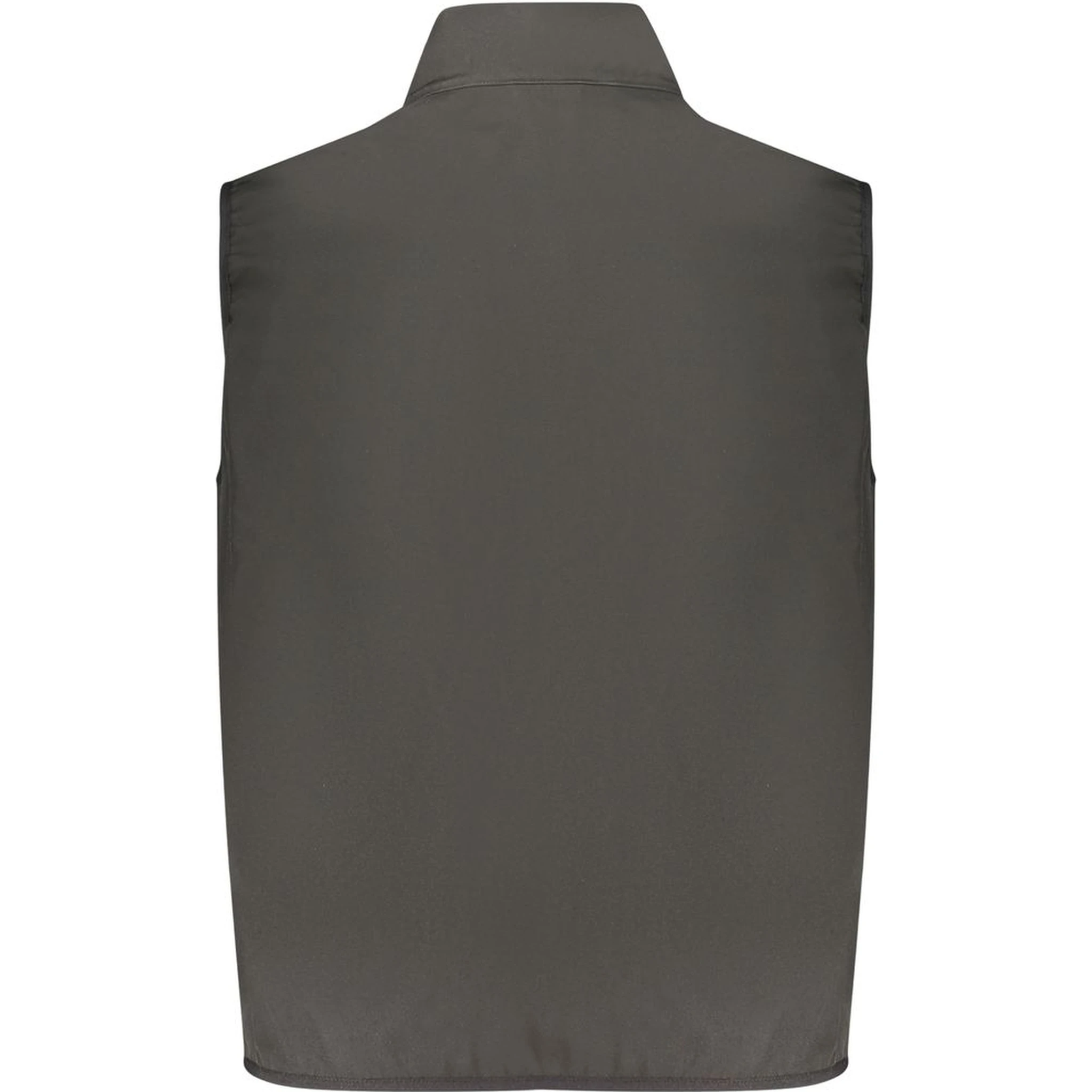 Black Polyester Men's Vest