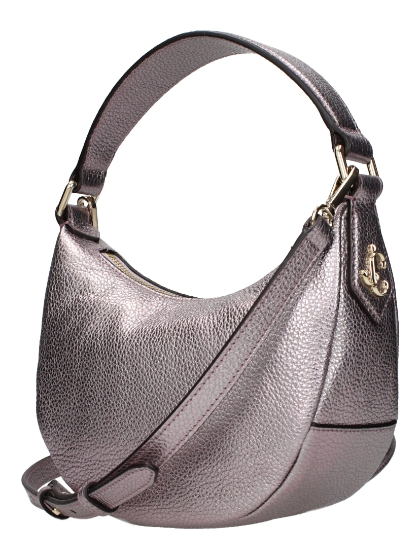 حقيبة يد جلدية وردية