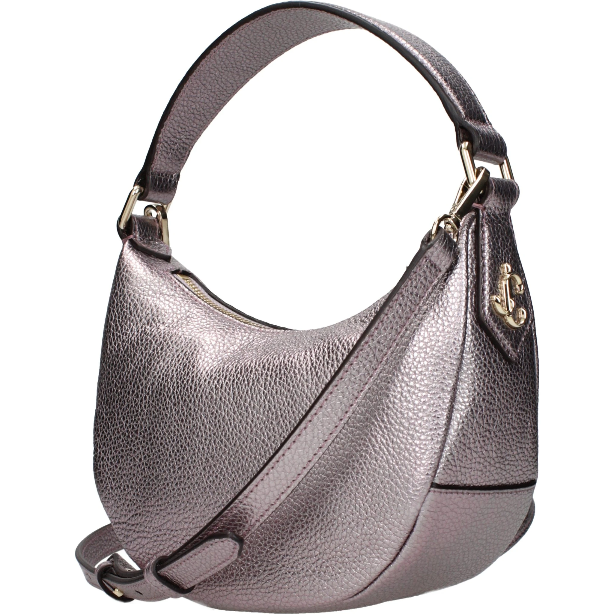 حقيبة يد جلدية وردية