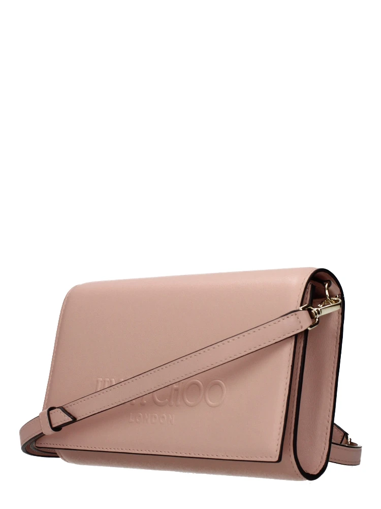 حقيبة يد جلدية وردية alternative