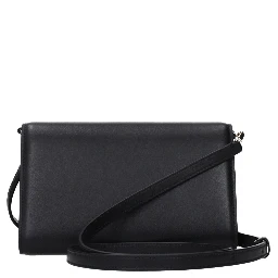 حقيبة يد جلدية سوداء