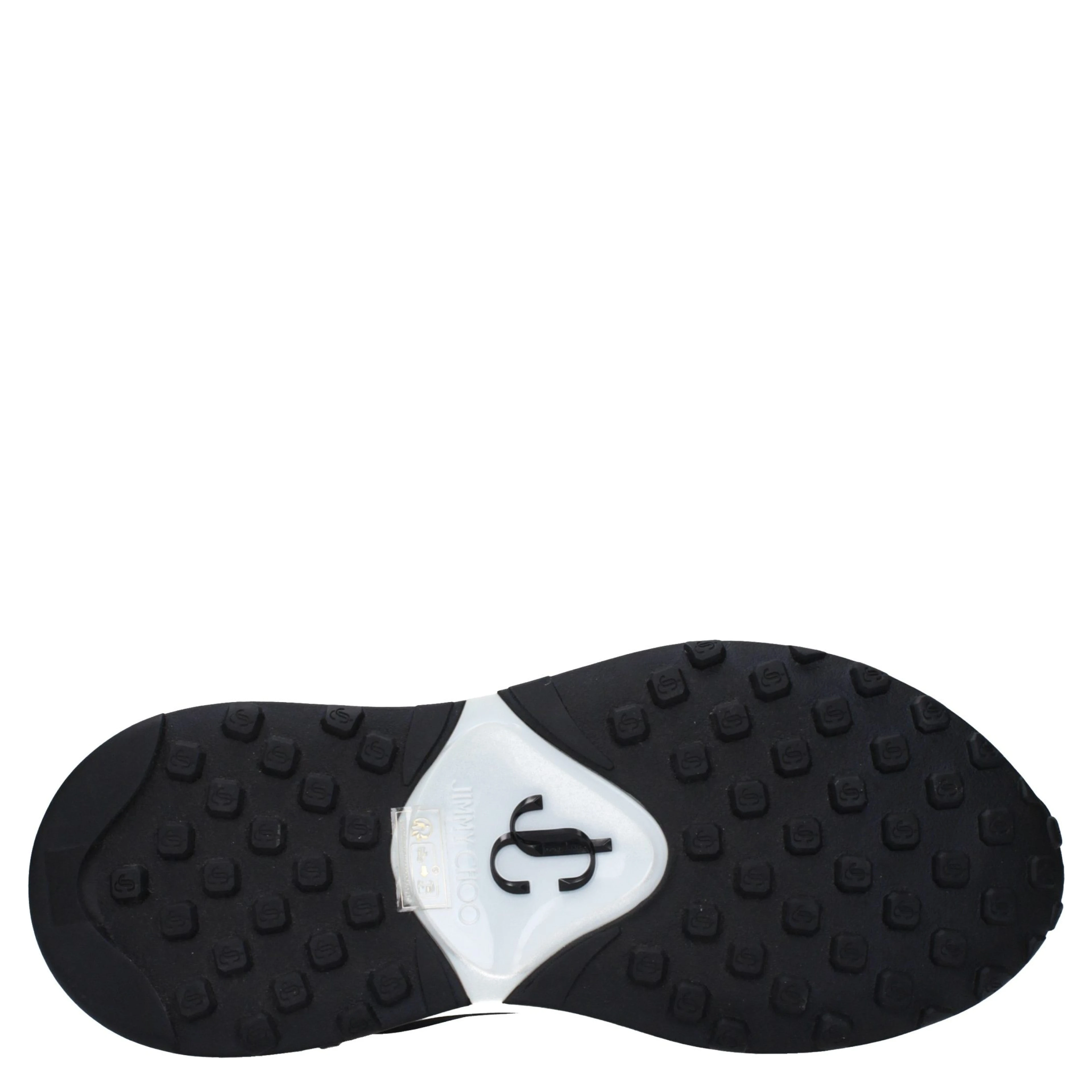 Black Fabric Athletic Sneakers